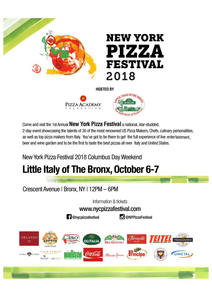NEW YORK PIZZA FESTIVAL Edible Bronx