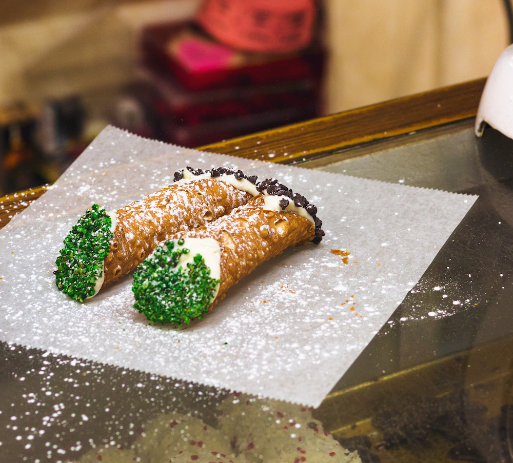 Cannoli from Ginos Pastry Shop