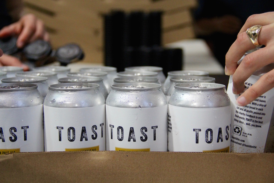 Toast Ale Cans Photo by Talia Kalter 