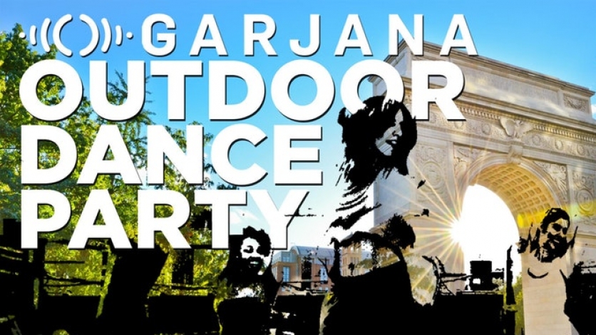 Free Outdoor Garjana Dance Fitness Party in NYC for GrowNYC!