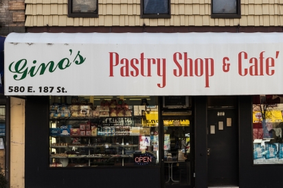 Gino's Pastry Shop storefront
