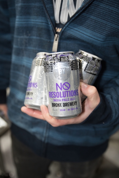 No Resolutions beer by The Bronx Brewery 
