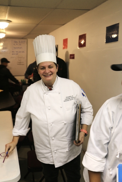 Executive Pastry Chef Carolina Perego,  a native Italian speaker is a student of ESL Works at Citarella. 