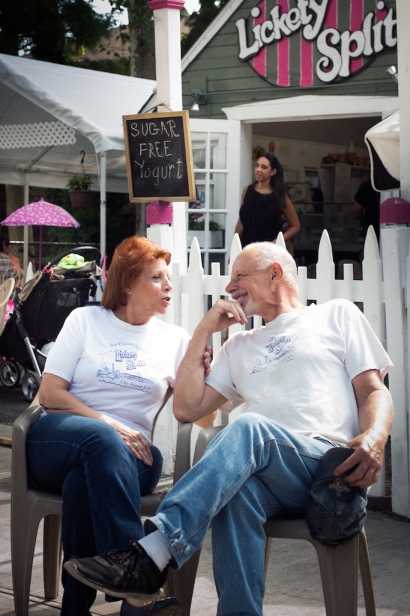 Skip Giacco and his wife Louise, owners of Lickety Split 